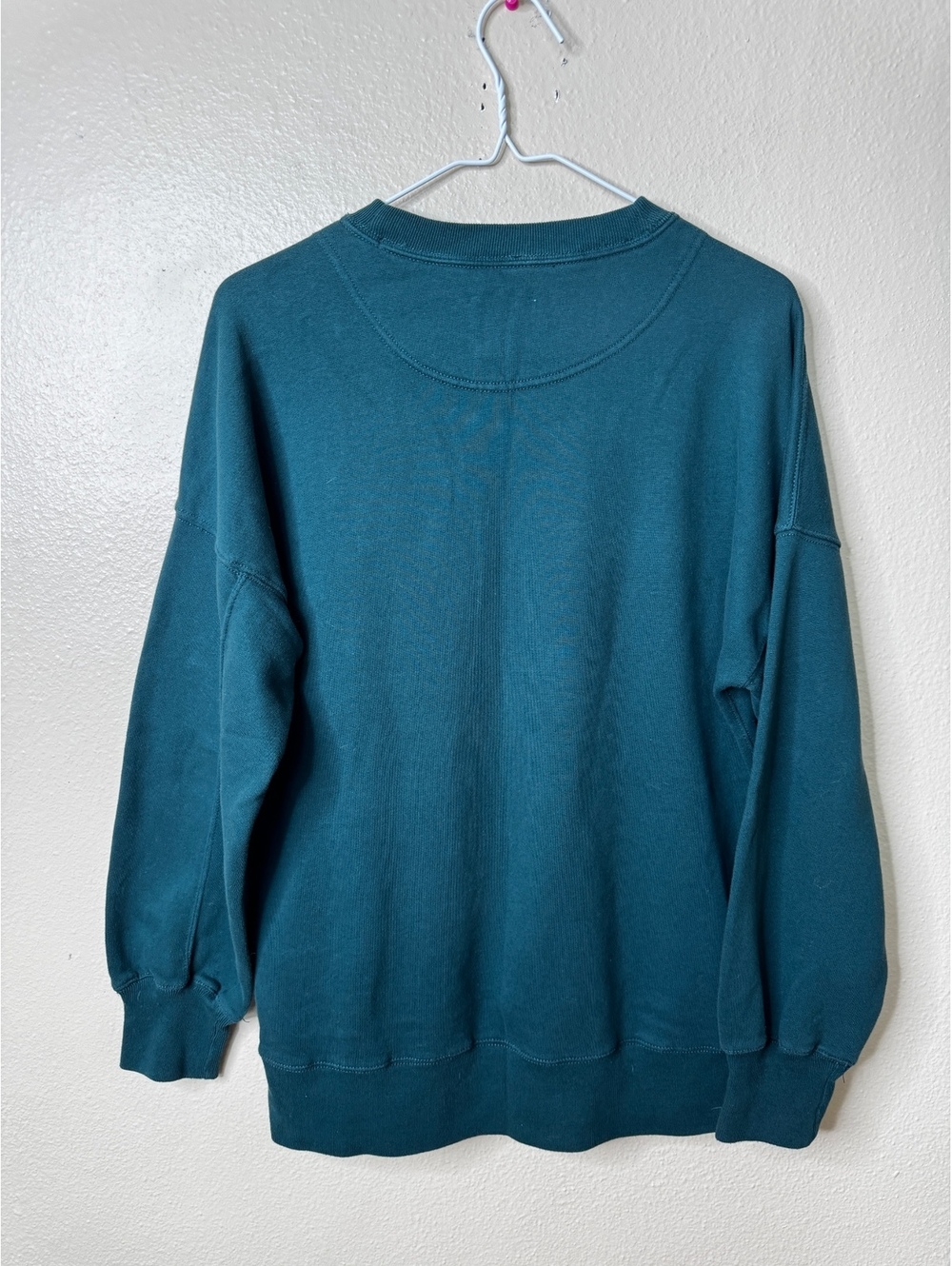 Abercrombie & Fitch Soft A&F Women’s S Chicago USA Green Oversized Sweatshirt - Picture 6 of 6